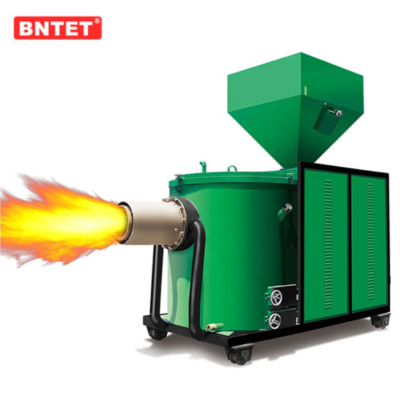 Biomass pellet burner